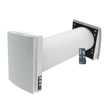 Duka One Pro 50+ 1-rums varmegenvinding / ventilation Ø160mm, hvid